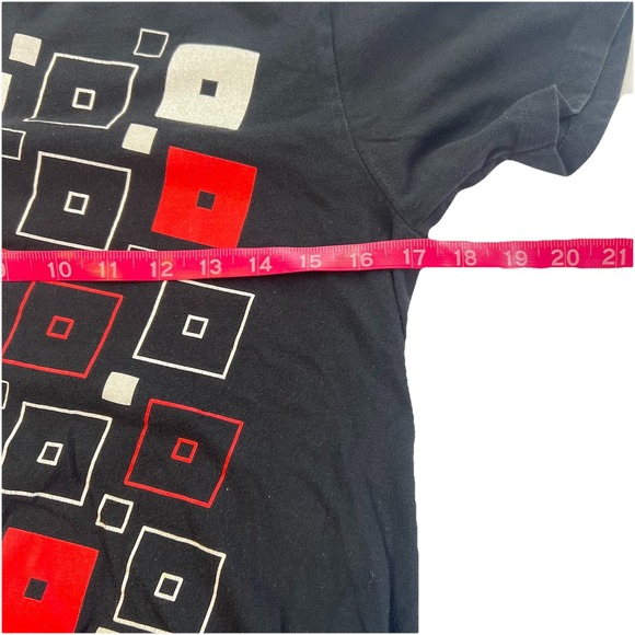Roblox Video Game Black Red White T Shirt Boys Square Logo Size Ezra Large 14-16 - Picture 5 of 7